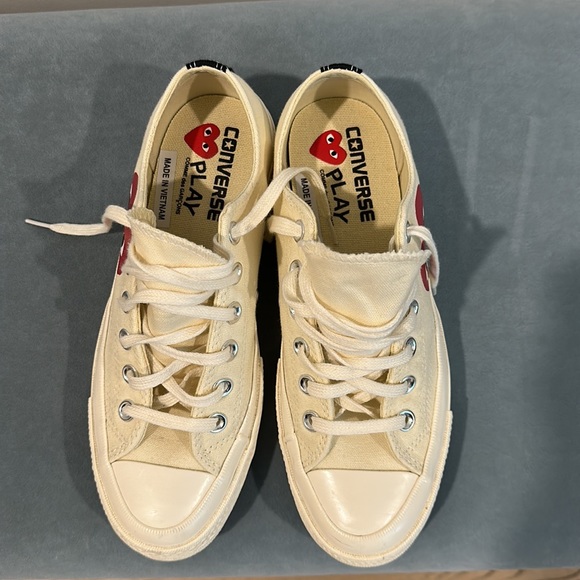 Converse x Comme Des Garçons Sneakers 7.5 - Picture 3 of 5